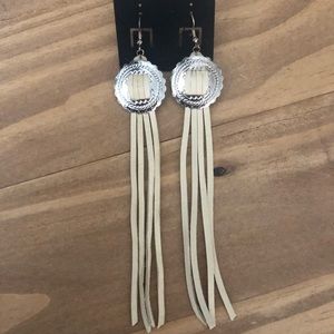 Small concho earrings